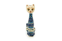 Savannah Small Cat Polish Pottery