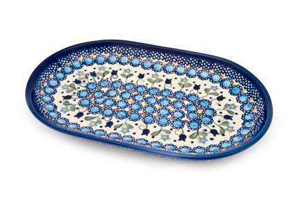 Savannah Small Oval Platter Polish Pottery
