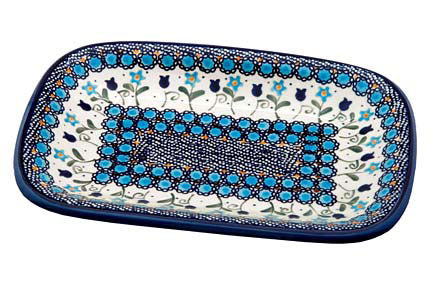 Savannah Small Rectangular Serving Platter Polish Pottery