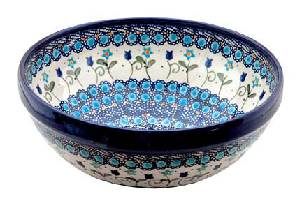 Savannah Small Serving Bowl Polish Pottery