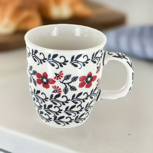 Scarlett Ivy Coffee Mug Polish Pottery