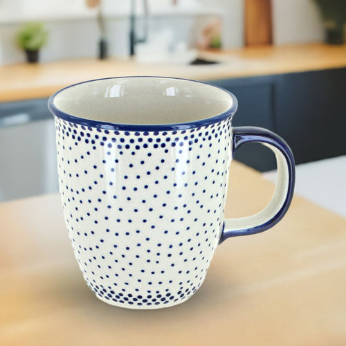 Small Dots Coffee Mug Polish Pottery