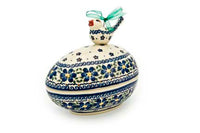 Spring Blossom Egg Box with Bird Polish Pottery