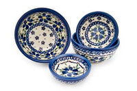 Spring Blossom Measuring Bowl Set Polish Pottery