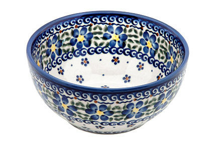 Spring Blossom Cereal/Soup Bowl Polish Pottery