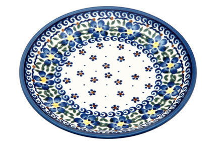 Spring Blossom Dessert Plate Polish Pottery