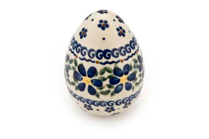 Spring Blossom Medium Decorated Egg Polish Pottery