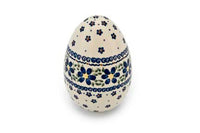 Spring Blossom Large Decorated Egg Polish Pottery