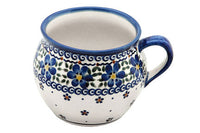 Spring Blossom Bubble Soup Mug Polish Pottery