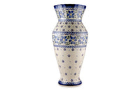 Spring Blossom Tall Vase Polish Pottery