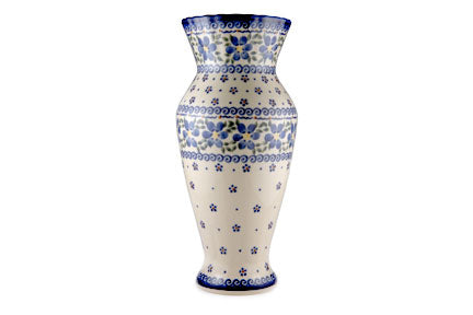 Spring Blossom Tall Vase Polish Pottery