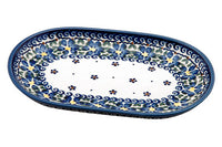 Spring Blossom Small Oval Dish Polish Pottery