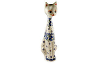 Spring Blossom Medium Cat Polish Pottery