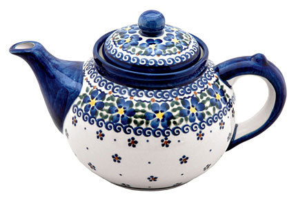 Spring Blossom Teapot Polish Pottery