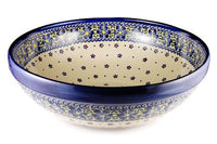 Spring Blossom Large Serving Bowl Polish Pottery
