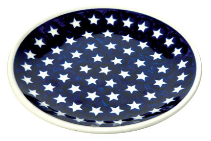 Stars Dessert Plate Polish Pottery