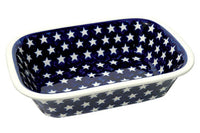 Stars Loaf Baker Polish Pottery