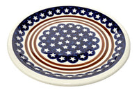 Stars & Stripes Dinner Plate Polish Pottery
