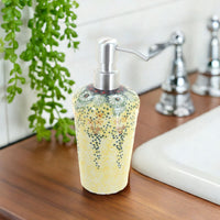 Sunshine Grotto Soap Dispenser Polish Pottery