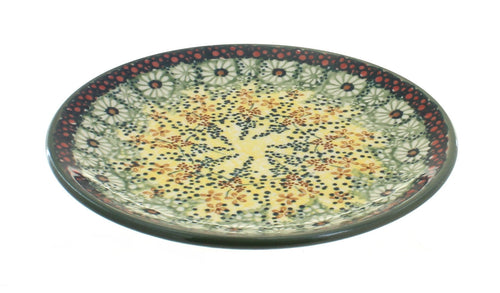 Polish Pottery Sunshine Grotto Dessert Plate