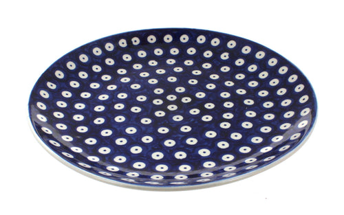Polish Pottery Dots Dinner Plate