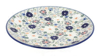 Polish Pottery Carnival Dinner Plate