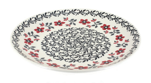 Polish Pottery Scarlett Ivy Dinner Plate