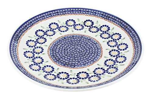 Polish Pottery Peach Blossom Dinner Plate