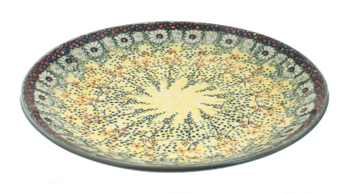 Polish Pottery Sunshine Grotto Dinner Plate