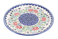 Polish Pottery Jungle Bouquet Dinner Plate