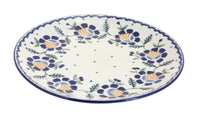 Polish Pottery Sunflower Lunch Plate