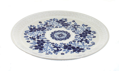 Polish Pottery Elizabeth Lunch Plate