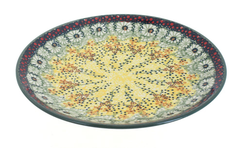 Polish Pottery Sunshine Grotto Lunch Plate