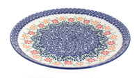 Polish Pottery Garden Bouquet Large Dinner Plate