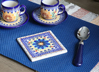 Autumn Burst Tile Polish Pottery