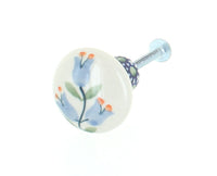 Polish Pottery Tulip Drawer Pull