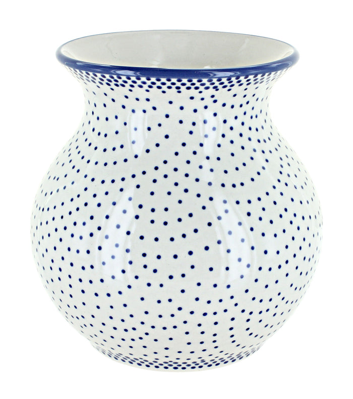 Polish Pottery Small Dots Medium Vase