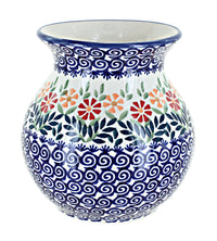 Polish Pottery Garden Bouquet Medium Vase