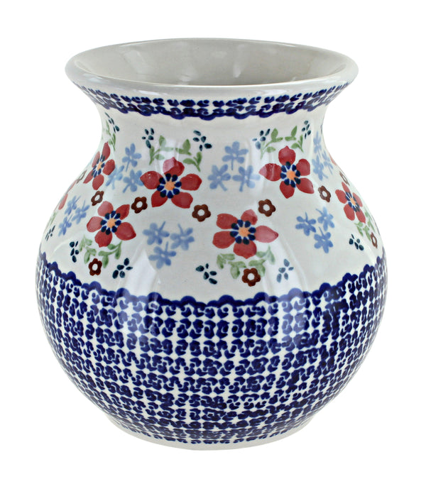Red Poppy Medium Vase
