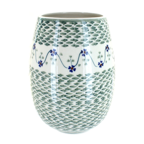 Sage Floral Vase