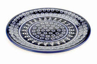 Winter Nights Dinner Plate Polish Pottery