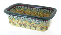Polish Pottery Sunshine Grotto Loaf Baker