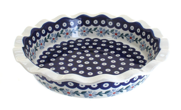 Blue Violet Pie Plate