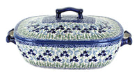 Polish Pottery Brienna Roaster with Lid