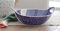 Zara Deep Bowl with Handles Polish Pottery