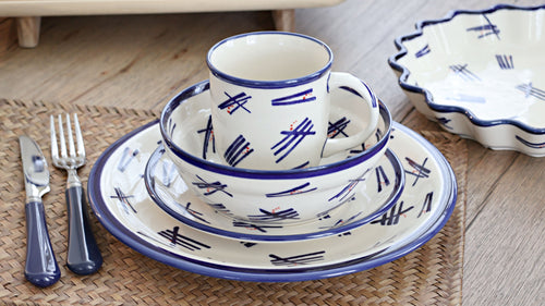 Zoe Plain Coffee Mug Polish Pottery