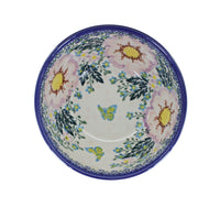Apple Blossom Cereal/Soup Bowl Polish Pottery