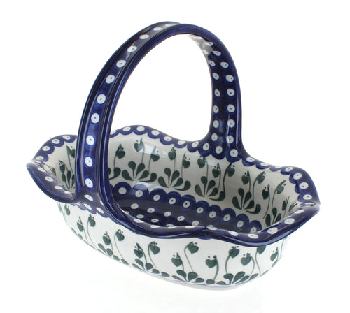 Polish Pottery Alyce Basket
