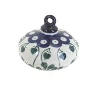 Alyce Flat Christmas Ornament Polish Pottery