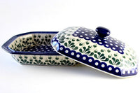 Alyce Medium Covered Baker Polish Pottery